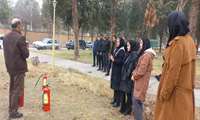 مانور آموزشی مهار آتش سوزی